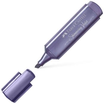 Faber-Castell: 1546 Shimmering violet szövegkiemelő Metál lila színben 1db kép