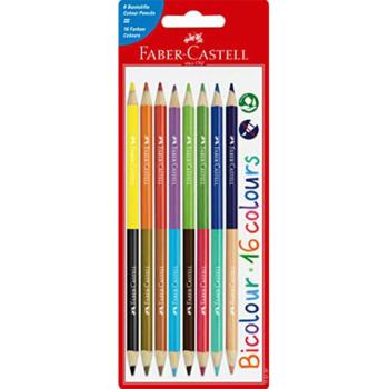 Faber-Castell: Bicolor színes ceruza szett 8db-os kép