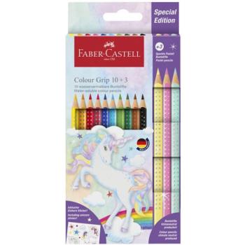 Faber-Castell: Grip Unikornis színes ceruza szett 10+3 db pasztell színnel kép