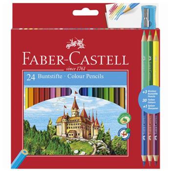 Faber-Castell: Színesceruza készlet 24+3 db kép