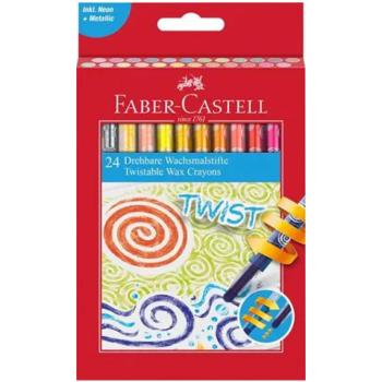 Faber-Castell: Twist zsírkréta szett 24db-os kép