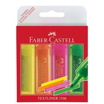 Faber-Castell: Újratölthető szövegkiemelő 1546 4db-os készlet kép