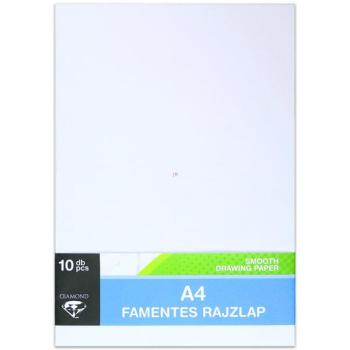 Famentes rajzlap - A4, 10 db kép