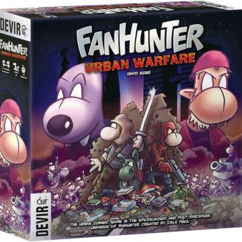 FanHunter Urban Warfare társasjáték (angol kiadás) kép