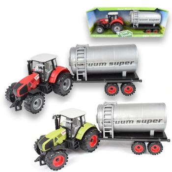 Farm Truck Series: Piros vagy zöld víztartályos traktor 46cm kép