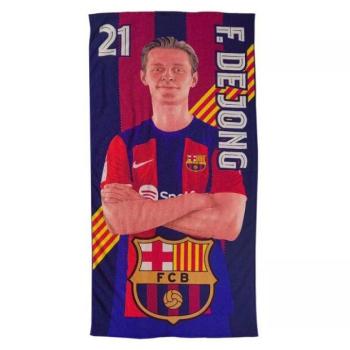 FC Barcelona: Strandtörülköző De Jong, mikroszálas - 100 x 180 cm kép