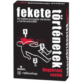 Fekete történetek - Megtörtént esetek társasjáték kép