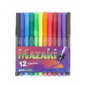 Filctoll készlet - 12 db-os, többféle kép