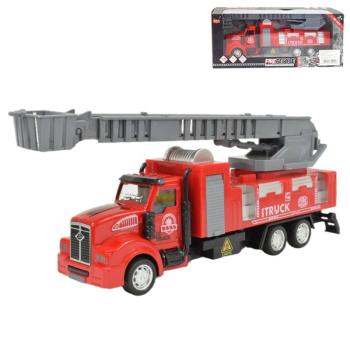 Fire Rescue: Lendkerekes tűzoltósági létrás kamion 22cm kép