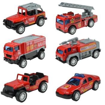 Fire Rescue: Tűzoltó autók többféle változatban 1/55 1db kép