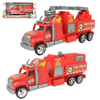 Fire Truck: Lendkerekes tűzoltósági kamion kétféle változatban 26cm kép