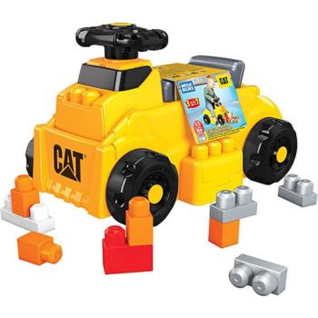 Fisher-Price: Caterpillar bébitaxi és építőjáték - Mega Bloks kép