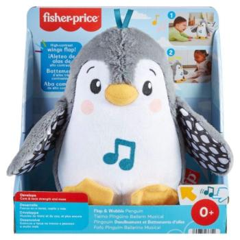 Fisher-Price: Egyensúlyozó pingvin plüssfigura kép