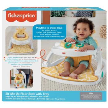 Fisher-Price: Hordozható zsiráfos etetőszék rágókával max 12kg - Mattel kép