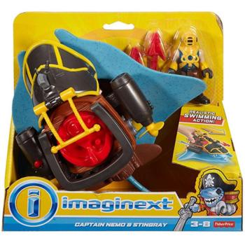 Fisher-Price: Imaginext Nemo kapitány és rája kalózos játékszett - Mattel kép