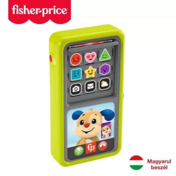 Fisher-Price: Kacagj és Fejlődj! - 2 az 1-ben tanuló okostelefon kép