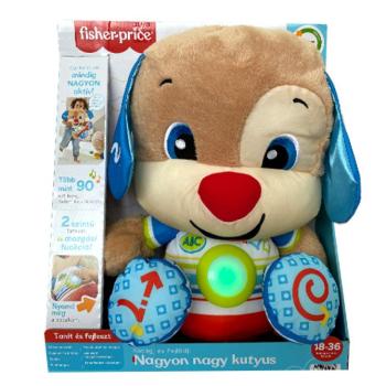 Fisher-Price: Kacagj és Fejlődj! Nagyon nagy kutyus - Mattel kép