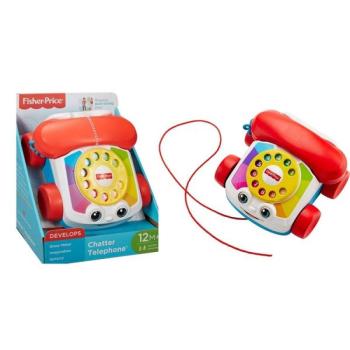 Fisher-Price: Készségfejlesztő klasszikus tárcsás telefon kép