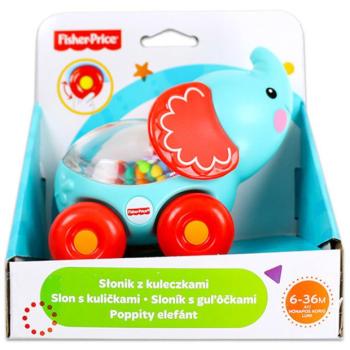 Fisher-Price: Poppity guruló csörgő elefánt bébijáték kép