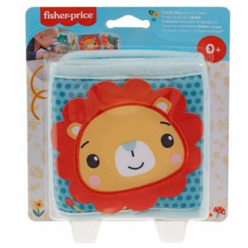 Fisher-Price - Puha kihajtogatható foglalkoztatókönyv - Oroszlán kép