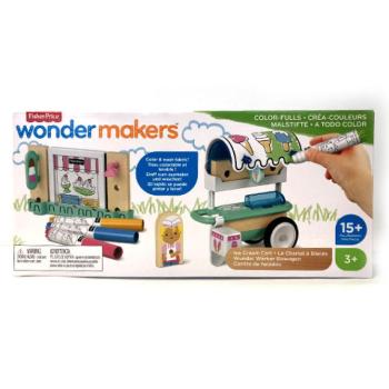 Fisher-Price: Wonder Makers színezős fagyiskocsi - Mattel kép