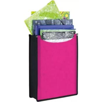 Flexi füzet- és könyvtartó mappa - pink kép