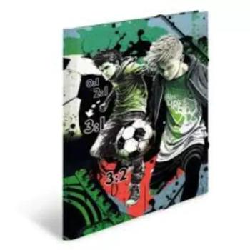 Foci mintás gumis mappa - A3 kép