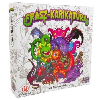 Frászkarikatúra társasjáték kép