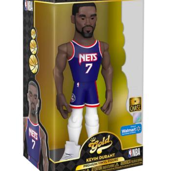 Funko Gold: NBA: Nets - Kevin Durant figura (CE'21) (chase) kép