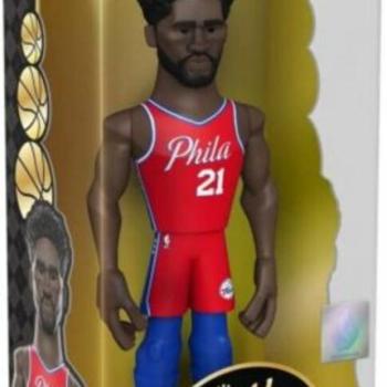 Funko Gold: NBA Sixers - Joel Embiid (Ce'21) Premium (5") figura kép