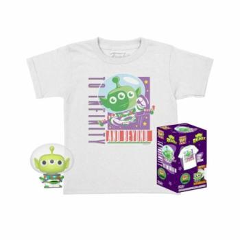 Funko Pocket POP! Disney - Alien Buzz figura és gyerek póló (L) kép