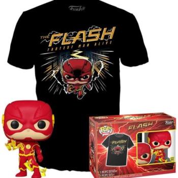 Funko Pocket Pop! & Tee: DC Comics - The Flash figura és póló (M) kép