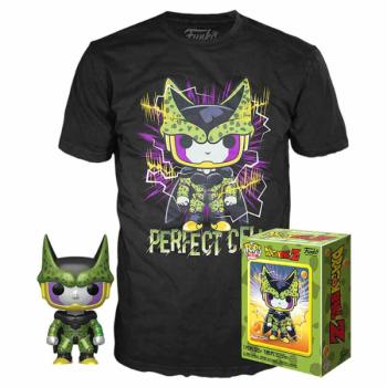 Funko Pocket Pop! & Tee: Dragon Ball Z - Perfect Cell figura és póló (L) kép