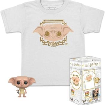 Funko Pocket Pop! & Tee: Harry Potter - Dobby figura és gyerek póló (M) kép