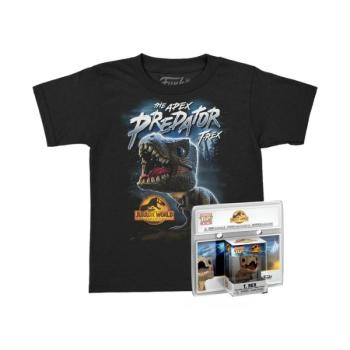 Funko Pocket Pop! & Tee: The Apex Predator - T.rex figura és gyerek póló (L) kép