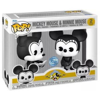 Funko Pop! 2-Pack: Disney - Plane Crazy Mickey & Minnie Mouse figura kép