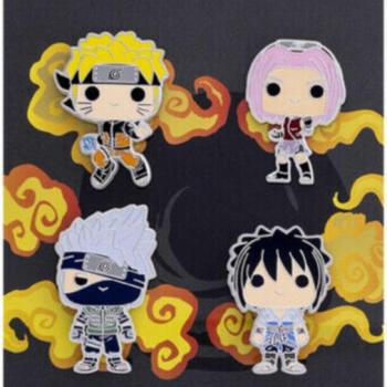 Funko POP! 4Pack Naruto Enamel Pin kitűző kép