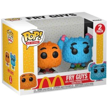 Funko POP! Ad Icons: McDonald's - Fry Guys (Orange and Blue) figura kép