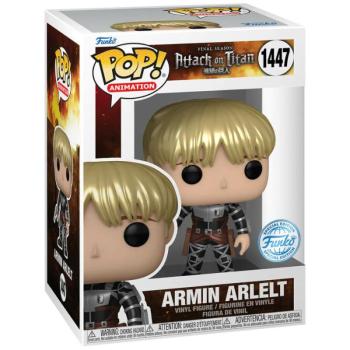 Funko POP! Animation: Attack on Titan - Armin Arlert (Metallic) (SE) figura #1447 kép