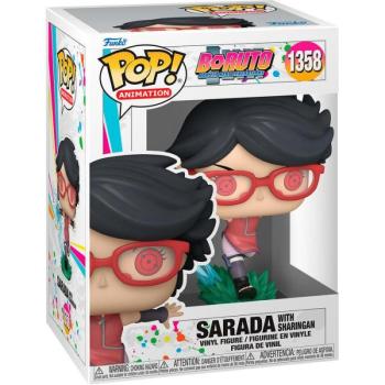 Funko POP! Animation: Boruto - Sarada w/Sharingan figura kép