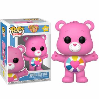 Funko POP! Animation: Care Bears 40th Anniversary - Hopeful Heart Bear figura (Glow in th Dark) #1204 kép