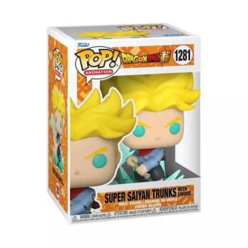 Funko POP! Animation: Dragon Ball Super - SS Trunks w/ Sword figura #1281 kép