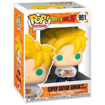 Funko POP! Animation: Dragon Ball Z S9 - Gohan with Noodles figura #951 kép