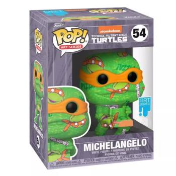 Funko POP! Artist Series: Teenage Mutant Ninja Turtles 2- Michaelangelo figura #54 kép