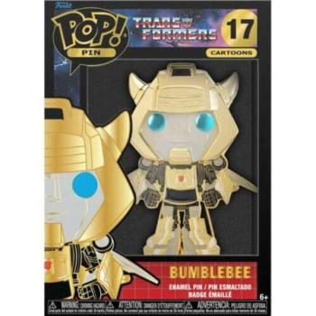 Funko Pop! Cartoons: Transformers - Bumblebee #17 Large Enamel Pin kép