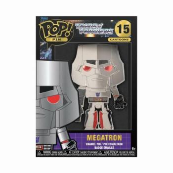 Funko Pop! Cartoons: Transformers - Megatron #15 Large Enamel Pin kép