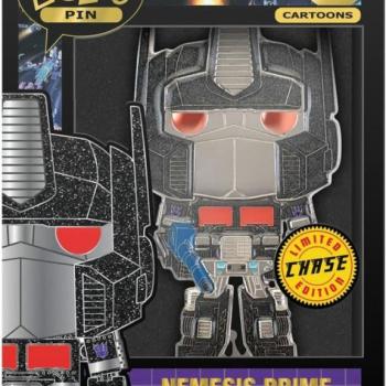 Funko Pop! Cartoons: Transformers - Optimus Prime #18 kitűző chase kép