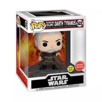 Funko Pop! Deluxe: Disney Star Wars - Red Saber Series Vol.1 - Darth Tyranus figura #522 kép