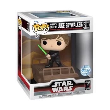 Funko Pop! Deluxe Disney Star Wars: Return of the Jedi - Jabbas Skif: Luke Skywalker figura #618 kép