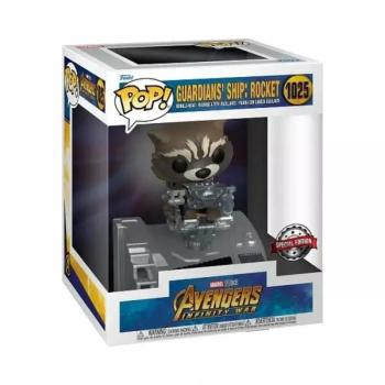 Funko POP! Deluxe: Marvel - Guardians Of The Galaxy Ship - Rocket figura #1025 kép